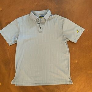 Grey polo shirt